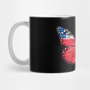 Wallis and Futunan Flag  Butterfly - Gift for Wallis and Futunan From Wallis and Futuna Mug